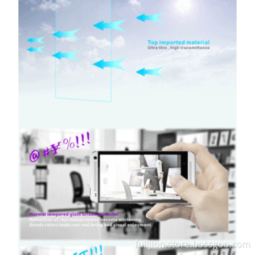 Wholesale price 99% transparent explosion-proof tempered-glass screen protector for Samsung i9102